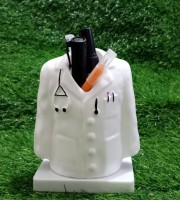 Doctor's Coat Shape Pen Holder/ Gift for Doctor/ Hospital/ Clinic/ Pharmacy Person/ Medical Shop and Stores Desk